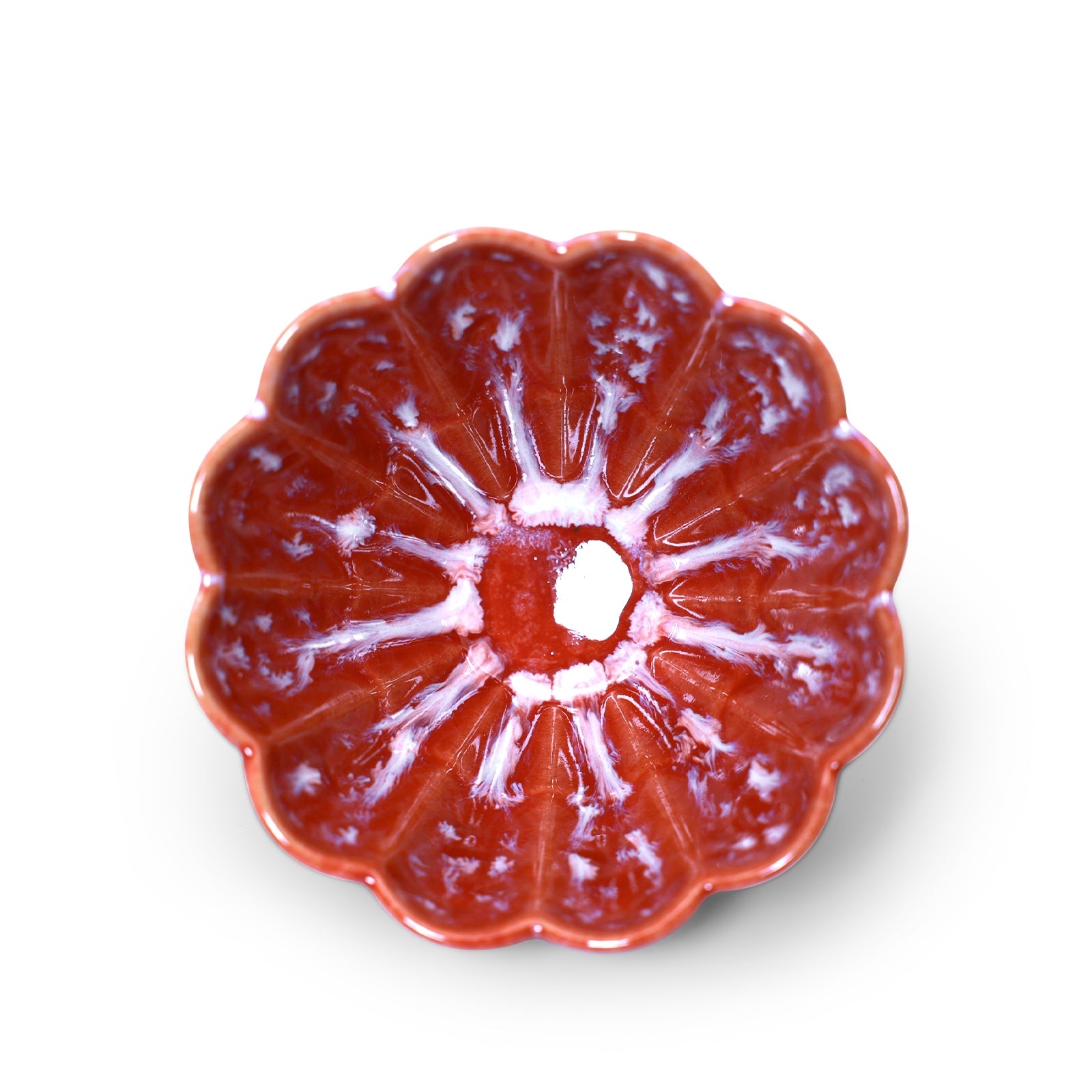 Crimson Frost Scarlet Vein Jianzhan