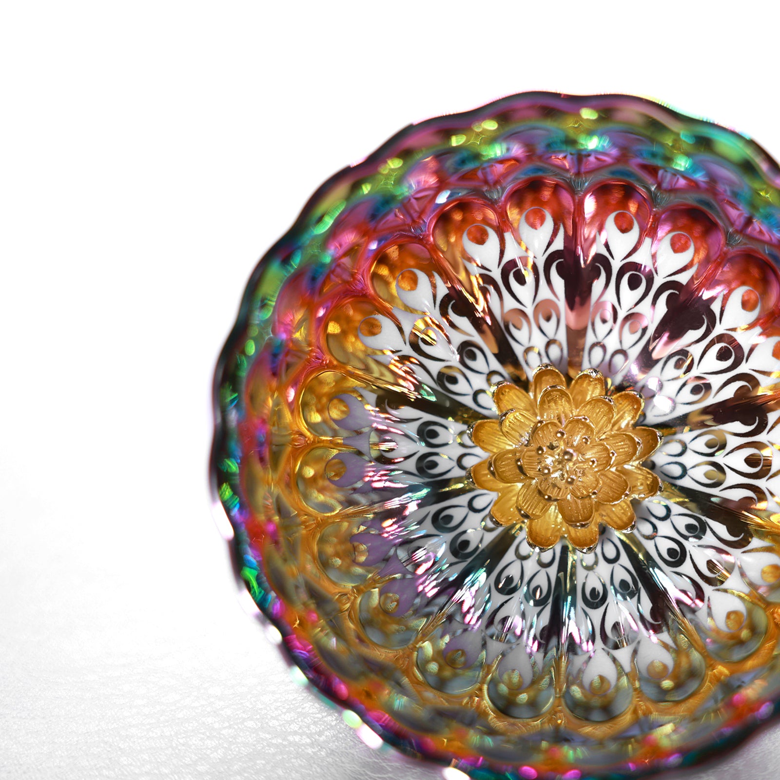 Iris Plume-Lotus Fortune Jianzhan