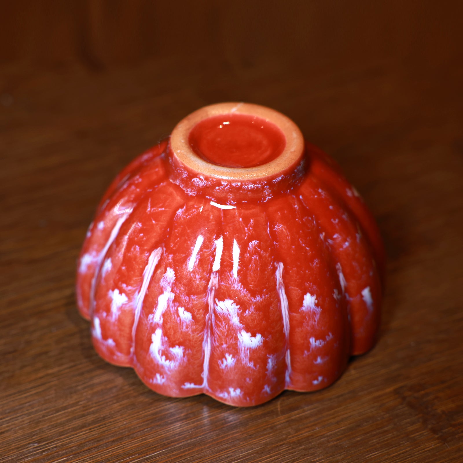 Crimson Frost Scarlet Vein Jianzhan