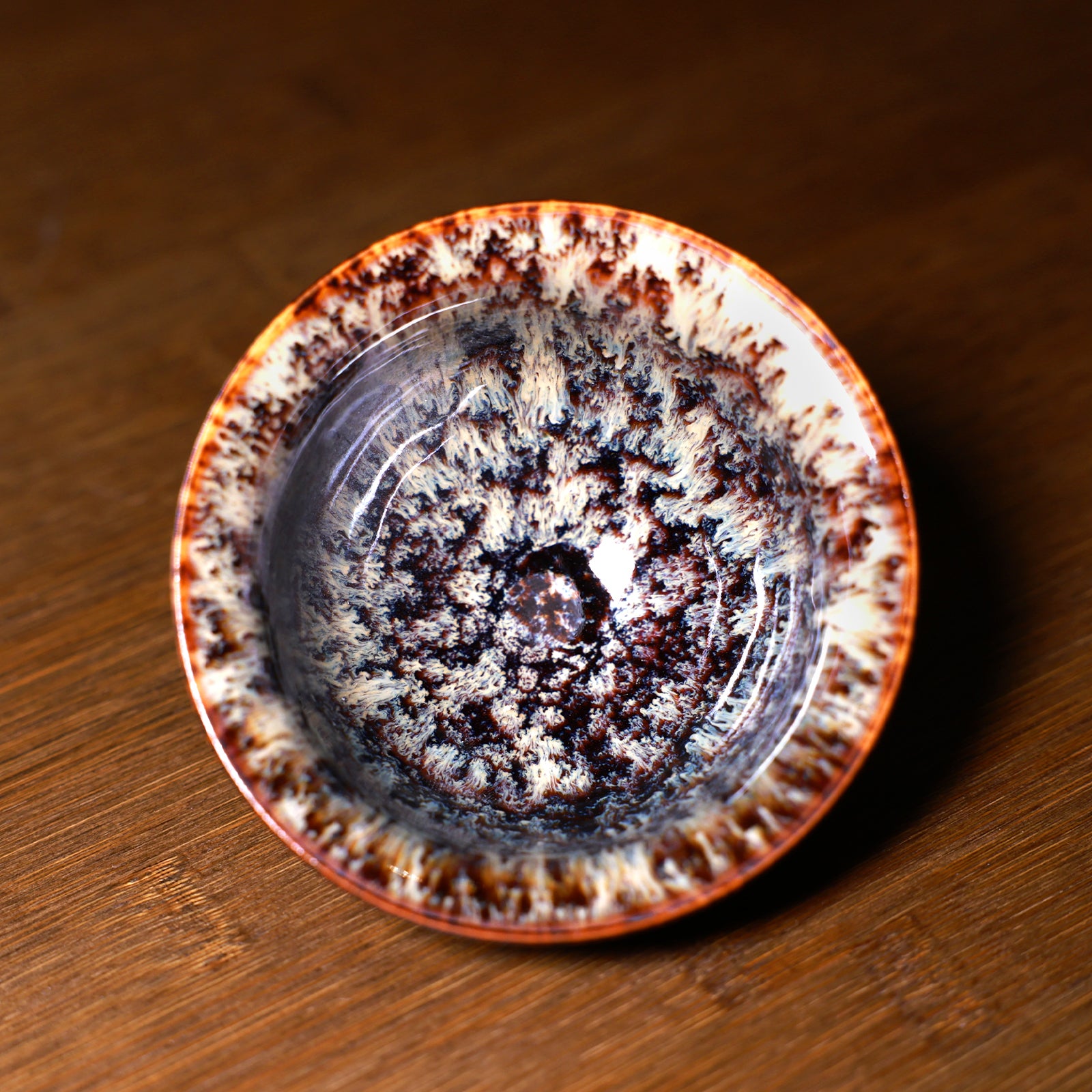 Brown Cloud Moss-Pattern Jianzhan